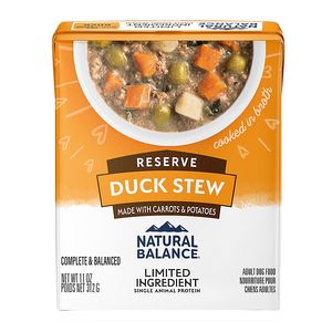 Natural Balance Pet Foods L.I.D. Stew Wet Dog Food Duck Stew - 11 oz