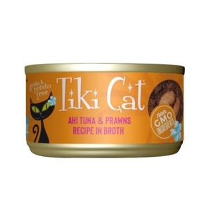 Tiki Cat Manana Grill Ahi Tuna Prawns Wet Cat Food - 2.8 oz