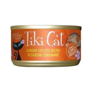 Tiki Cat Tahitian Grill Sardine Wet Cat Food - 2.8 oz