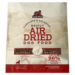Redbarn Pet Products Complete & Balanced Air Dried Dog Food Beef - 5 lb