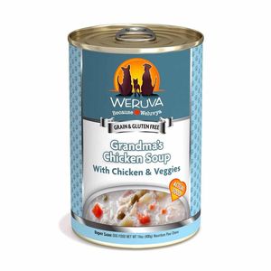 Weruva Classic Dog Food, Grandma's Chicken Soup with Chicken Breast & Veggies - 14oz Can