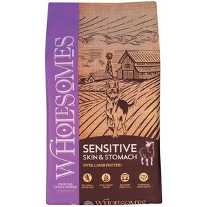 Sportmix Wholesomes Sensitive Skin And Stomach Dry Dog Food Lamb, 1ea/30 lb