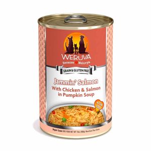 Weruva Classic Dog Food, Jammin' Salmon with Chicken & Salmon in Gravy - 14oz Can