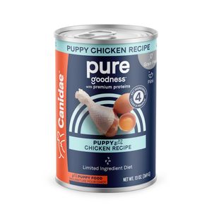  CANIDAE PURE Goodness Grain-Free LID Canned Puppy Food Chicken - 13oz