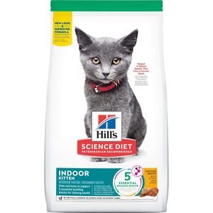 Hill's Science Diet Kitten Indoor Chicken Recipe - 3.5lbs