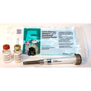 Solo-Jec 5 Canine Puppy Single Dose Vaccine Shot Kit