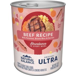 13 oz  Natural Balance Ultra Premium Beef Formula