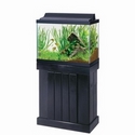 Aqueon Pine Aquarium Stand - Black - 24 in
