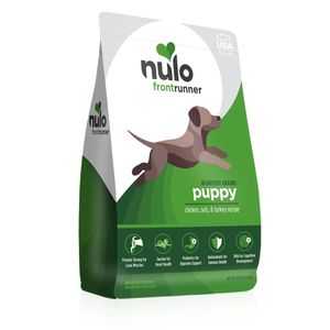 Nulo frontrunner high-meat kibble for puppies chicken, oats & turkey recipe 3lb