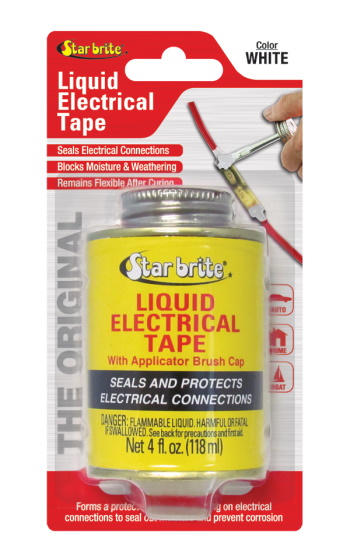 StarBrite Liquid Electrical Tape - White - 4 oz.