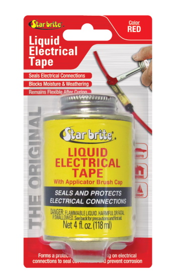 StarBrite Liquid Electrical Tape - Red - 4 oz.