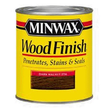 STAIN MINWX8OZ DK WALNUT