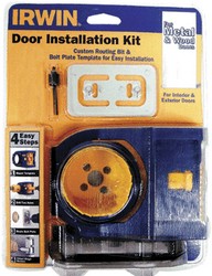 DOOR LOCK INSTALL METAL