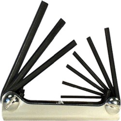 HEX KEY SET 5/64-1/4FOLD