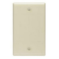 BLANK WALLPLATE 1G IVORY