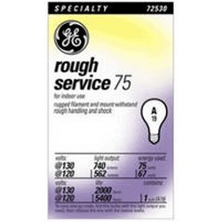 BULB 75W ROUGH SERVICE