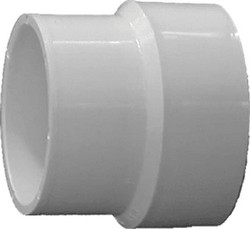 4"HUBXHUB SCH40/PVC DWV COUPLING