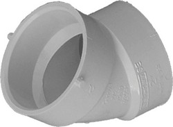 ELBOW 45 PVC DWV 2" HXH