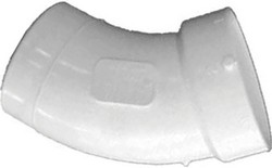 ELBOW 45 PVC DWV4"STREET