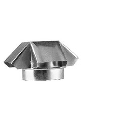 ROOF RAIN CAP GALV 6"30G