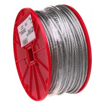 CABLE 3/32" 7X7 GALV