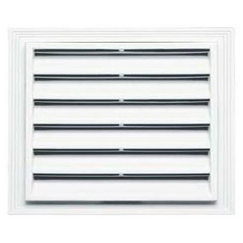 LOUVER 8X8 WHITE ALUMINUM