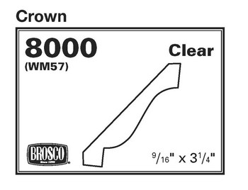 BROSCO 8000 3 1/4" CROWN
