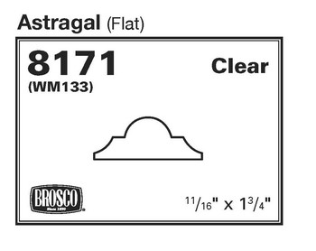 BROSCO 8171 ASTRAGAL(FLAT)