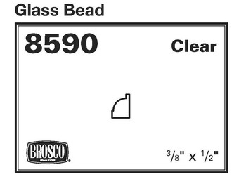 BROSCO 8590 GLASS BEAD