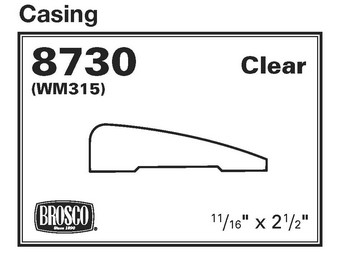 BROSCO CLEAR PINE 8730 CASING