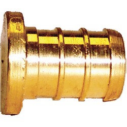 PLUG BRASS 1/2" PEX 25/BG