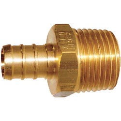 ADAPTER MIP BRASS 1/2" PEX 25/BG