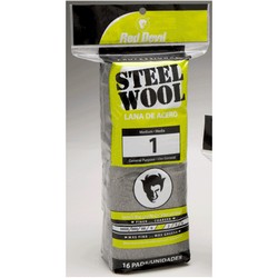 STEEL WOOL - MEDIUM #1 16 PADS/K