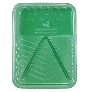 9  GREEN PLASTIC TRAY