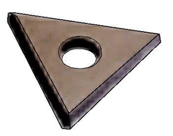 SANDVIK 1" CARBIDE REPLACMENT