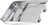 R402-11 11" DELUXE METAL TRAY 1-