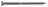 SCREWDECK#9X2.75GRY1750