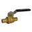 BALL VALVE BRASS 3/4" PEX