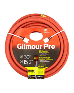 Gilmour Red Rubber Hose <br> 5/8" x 50'