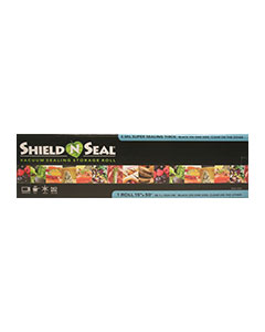 Shield N Seal Vacuum Roll Clear/Black (15" x 50') <br>1 roll/box