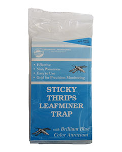 Sticky Thrips/Leafminer Trap (blue) <br>5/pk