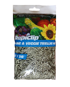 Rapiclip Vine and Veggie Trellis Netting <br> 5' x 30'