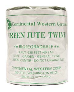 Continental Western Green Jute Twine <br>228'