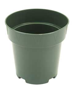 4" Anderson Round Pot Recessed Drainage (green) <br>360/cs