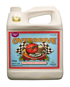 Advanced Nutrients Overdrive (1-5-4) <br>4 lt