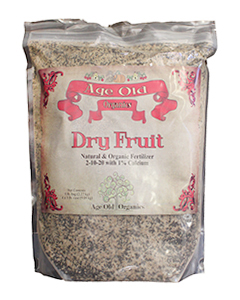 Age Old Organics Dry Fruit (2-10-20) <br>5#