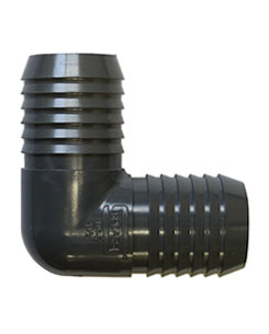 1-1/2" Insert Poly Elbow <br>each