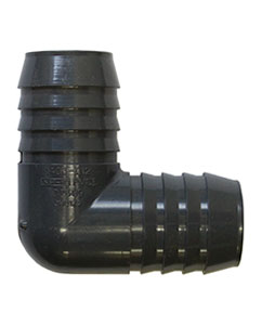 1-1/4" Insert Poly Elbow <br>each