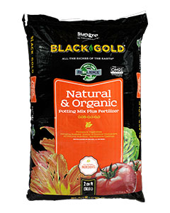 Black Gold Natural & Organic Potting Soil<br> 2 cf