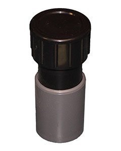 3/4" Compression x Male Hose Adapter w/ Cap <br>each